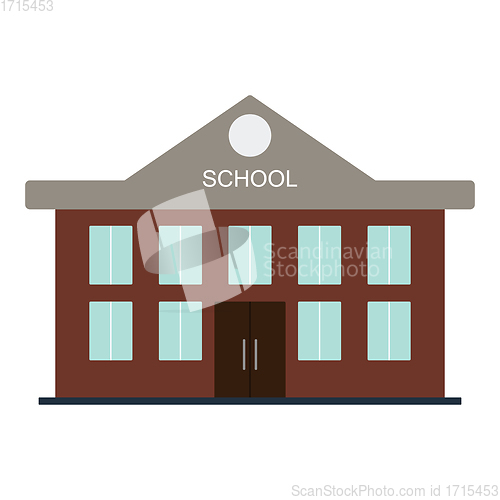 Image of School building icon