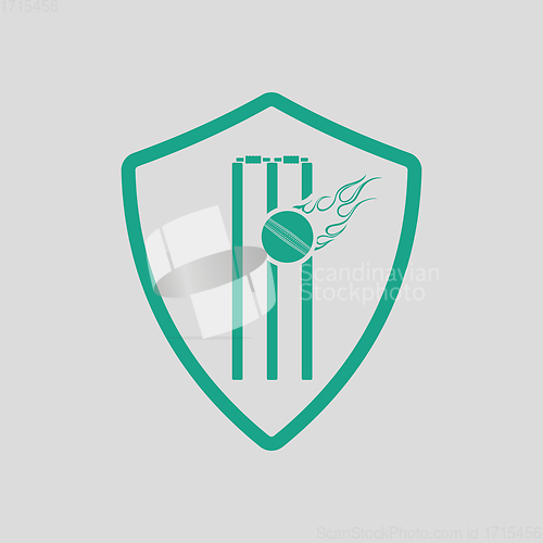 Image of Cricket shield emblem icon