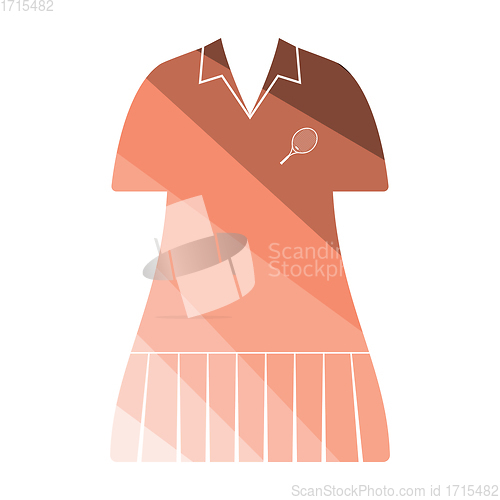Image of Tennis woman uniform icon