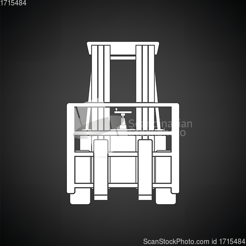 Image of Warehouse forklift icon