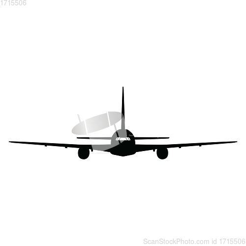 Image of Airplane silhouette