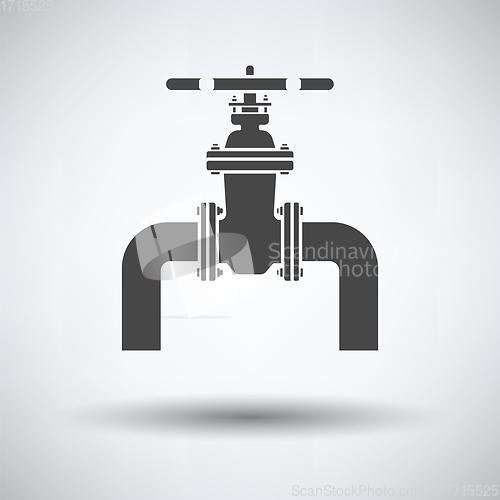 Image of Icon of Pipe with valve