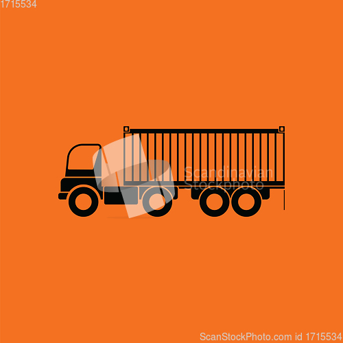 Image of Container truck icon