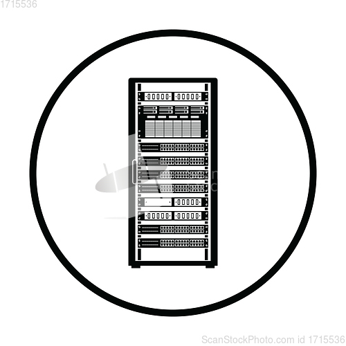 Image of Server rack icon
