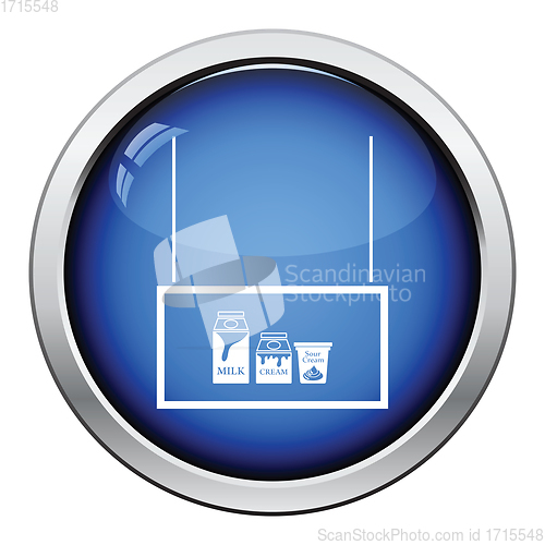 Image of Milk market department icon