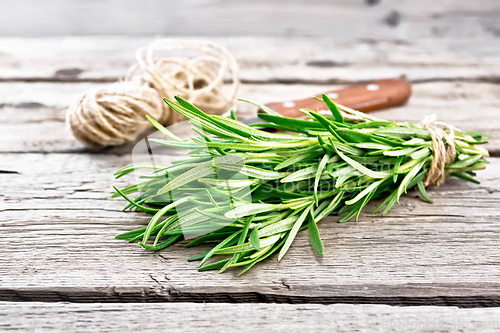 Image of Rosemary fresh on the board