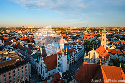 Image of Aerial view of Munich