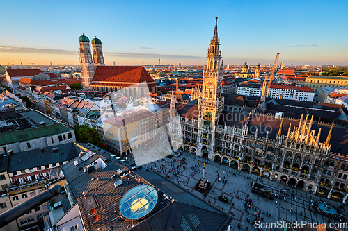 Image of Aerial view of Munich, Germany