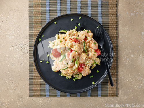 Image of plate of risotto