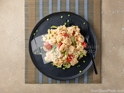 Image of plate of risotto