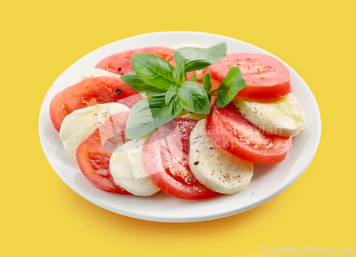 Image of tomato and mozzarella 