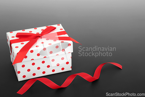 Image of Polka Dot Gift Box for that Special Surprise