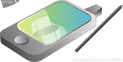 Image of PDA phone illustration