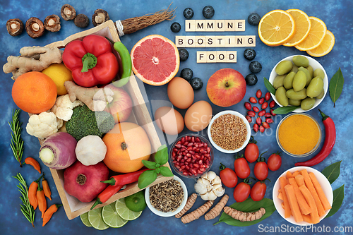 Image of Healthy Nutrition for Immune Boosting Food