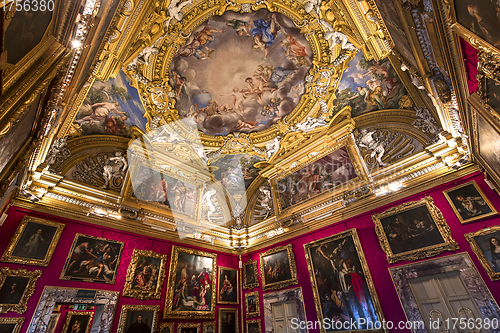 Image of interiors of Palazzo Pitti, Florence, Italy