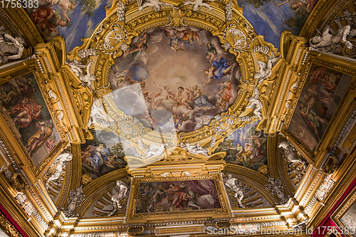 Image of interiors of Palazzo Pitti, Florence, Italy