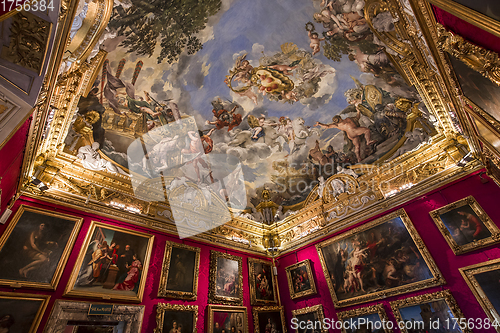 Image of interiors of Palazzo Pitti, Florence, Italy