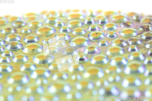 Image of abstract water drops texture