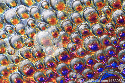 Image of abstract water drops texture