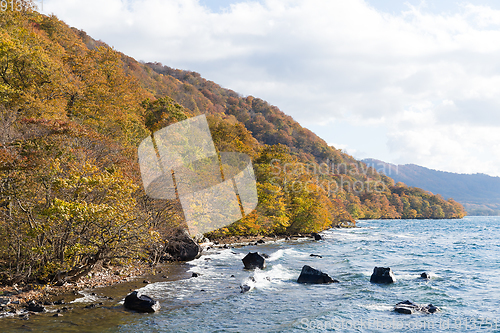 Image of Towada at autumn season