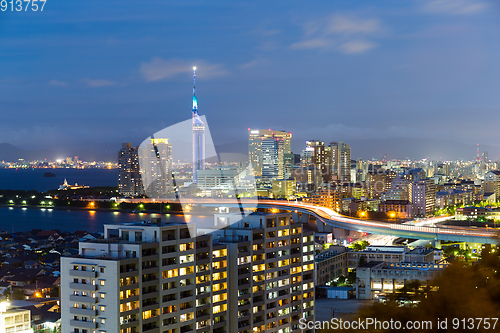 Image of Fukuoka night