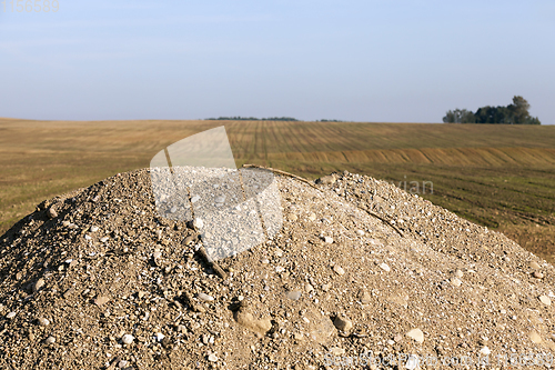 Image of pile of sand