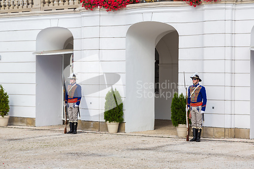 Image of Grassalkovichov palace in Bratislava