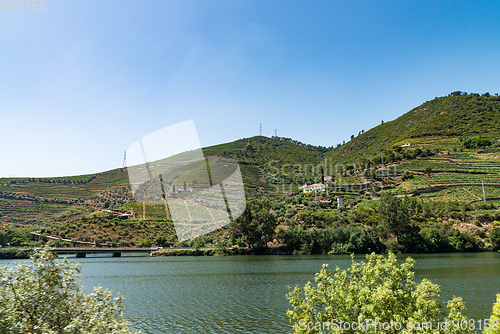 Image of View of Douro Valley, Portugal. 