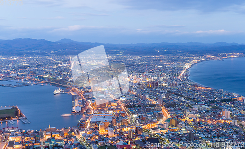 Image of Hakodate skyline