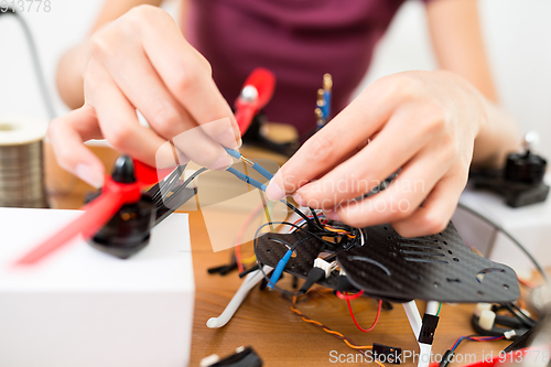 Image of Drone building