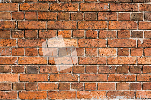 Image of Brick texture in red