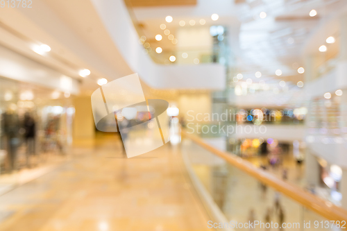 Image of Blur store with bokeh background, business background