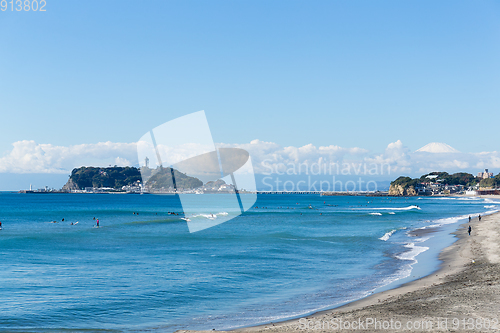 Image of Shonan Beach in Chigasaki City