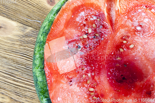 Image of red watermelon