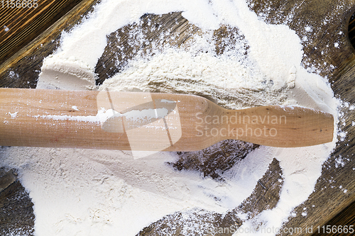 Image of wooden rolling pin