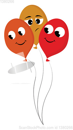 Image of Image of balloon , vector or color illustration.