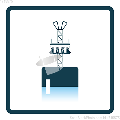 Image of Free-fall ride icon