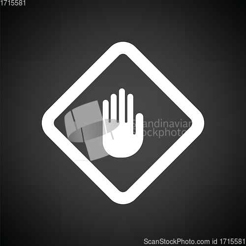 Image of Icon of Warning hand