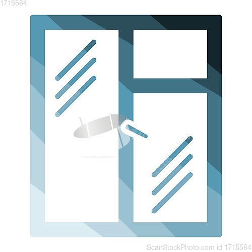 Image of Icon of closed window frame