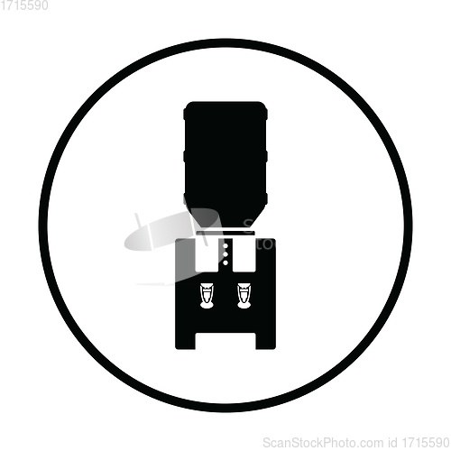 Image of Office water cooler icon