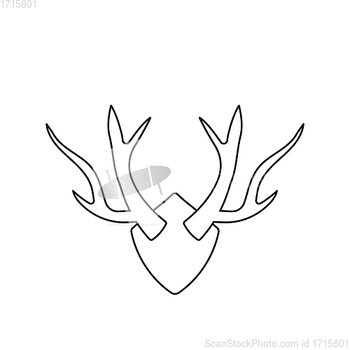 Image of Icon of deer\'s antlers 