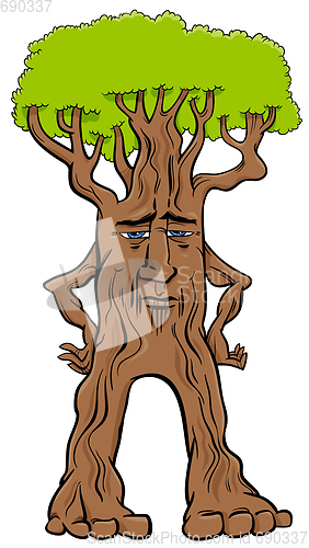 Image of tree creature fantasy character