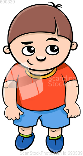 Image of preschool boy character