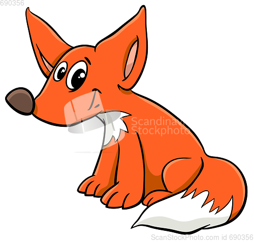 Image of young fox cartoon character