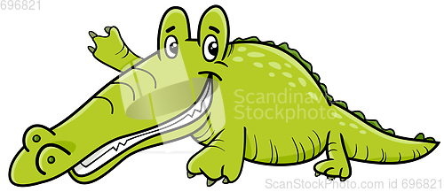 Image of crocodile cartoon character
