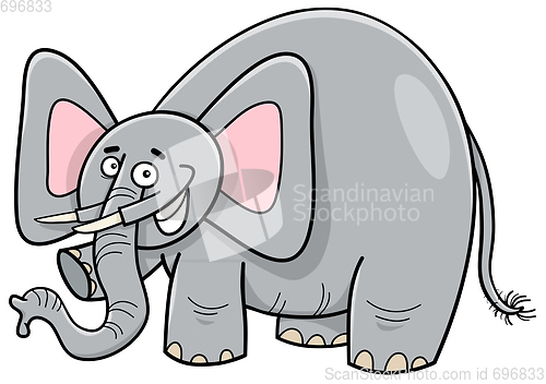 Image of elephant cartoon character
