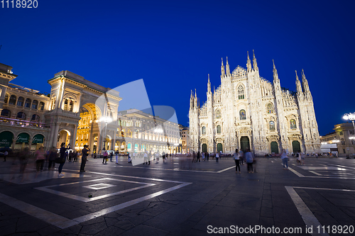 Image of Milan Cathedral and Piazza Duomo