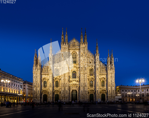 Image of Milan Cathedral and Piazza Duomo