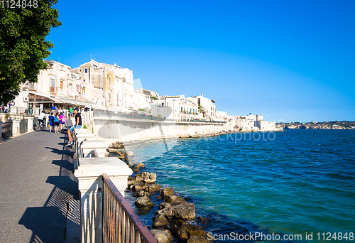 Image of Ortigia view during a summer day