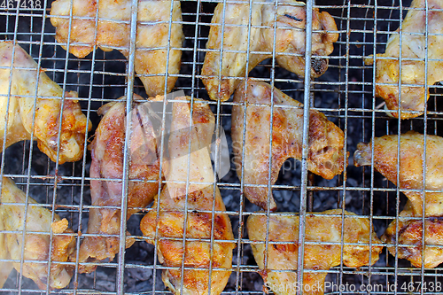 Image of barbecue from chicken 's meat